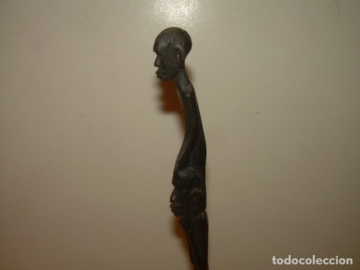 Arte: ANTIGUA TALLA DE MADERA. - Foto 4