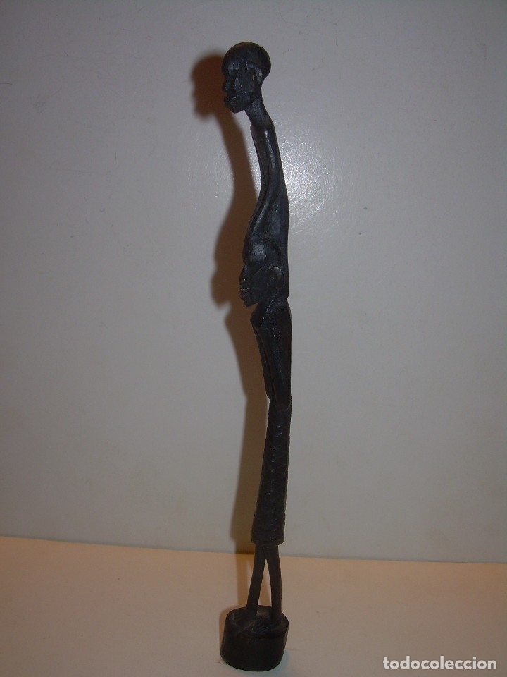 Arte: ANTIGUA TALLA DE MADERA. - Foto 5