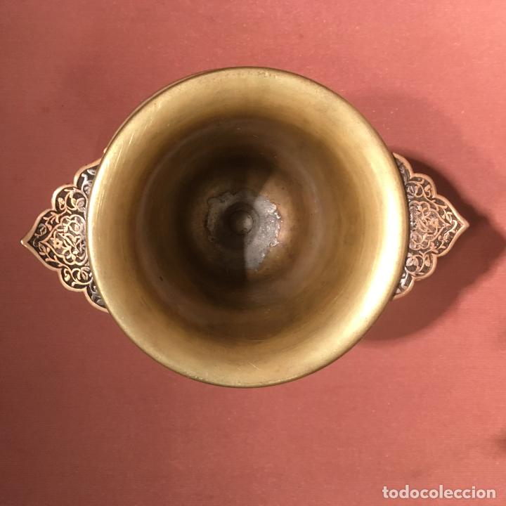 Arte: Vaso de bronce cincelado - Foto 19