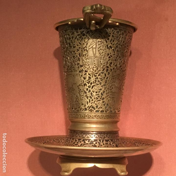 Arte: Vaso de bronce cincelado - Foto 20