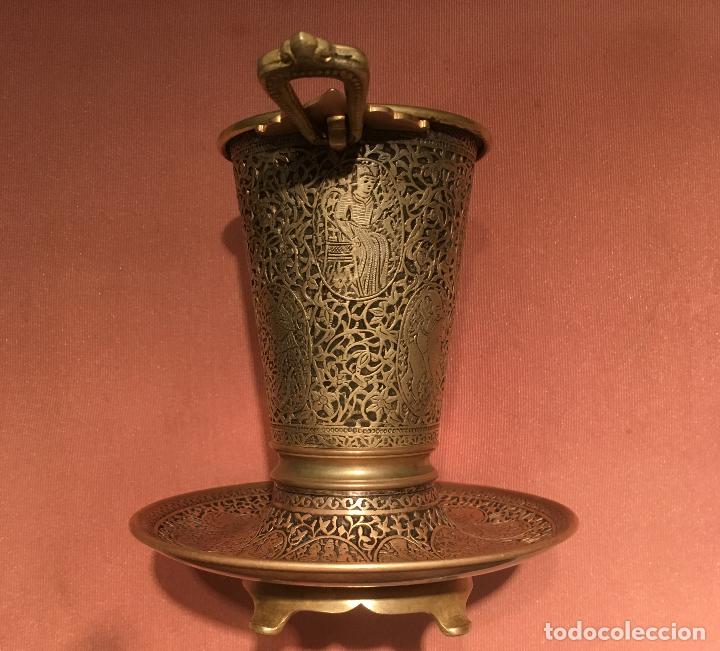Arte: Vaso de bronce cincelado - Foto 21