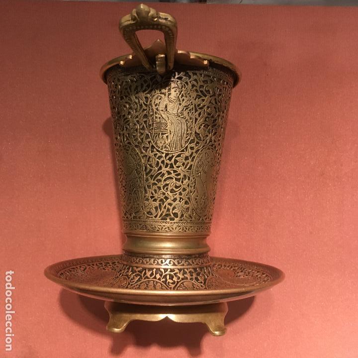 Arte: Vaso de bronce cincelado - Foto 23