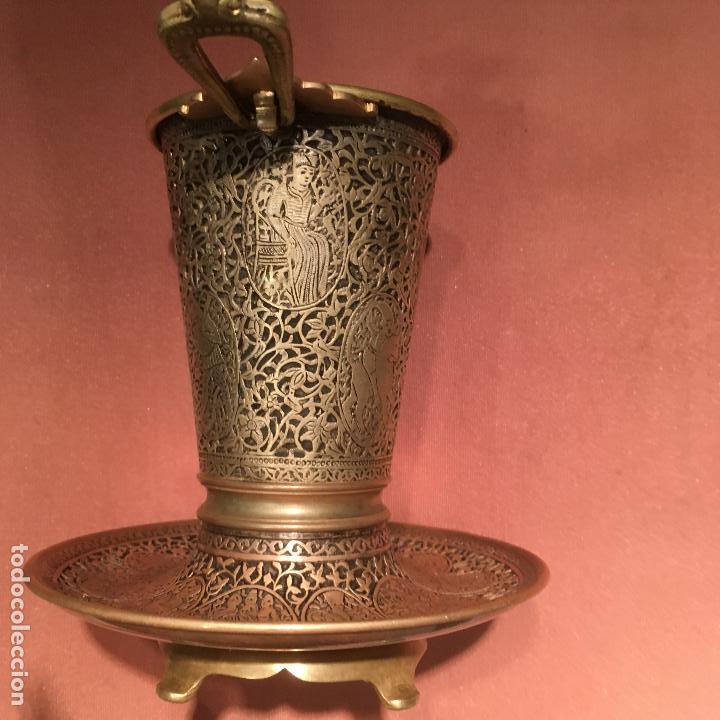 Arte: Vaso de bronce cincelado - Foto 25