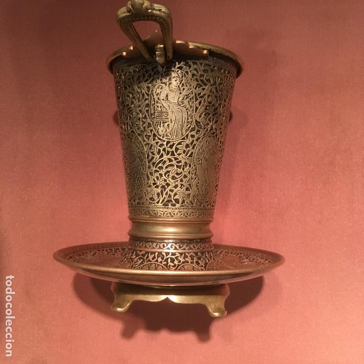 Arte: Vaso de bronce cincelado - Foto 26