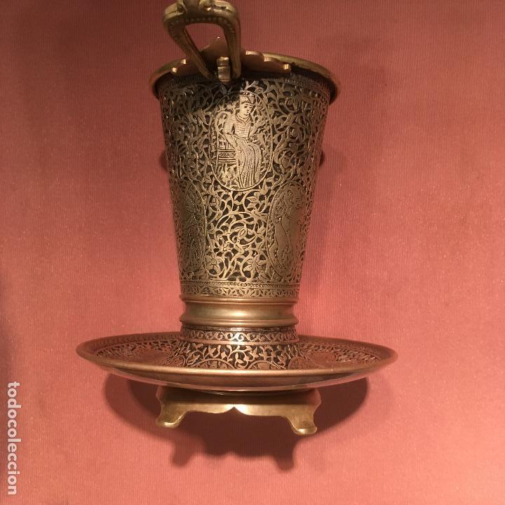 Arte: Vaso de bronce cincelado - Foto 27