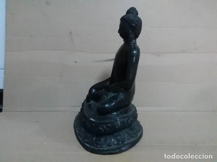 Arte: Buda de metal ( bronce) 23 x 18 ctms - Foto 2
