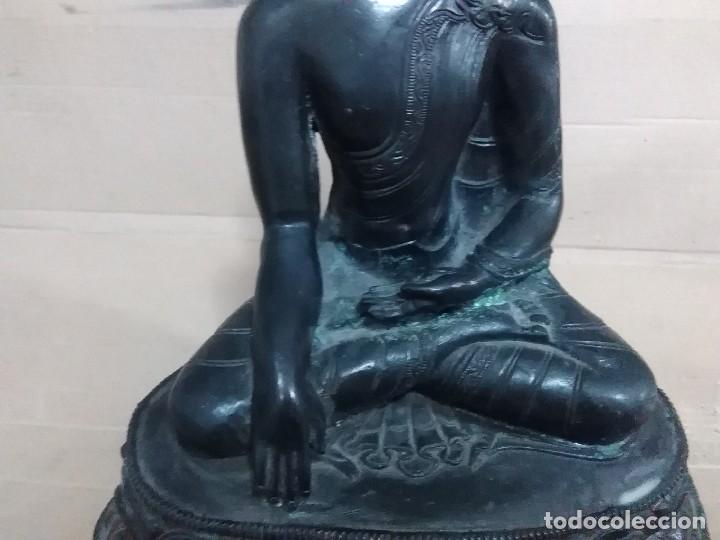 Arte: Buda de metal ( bronce) 23 x 18 ctms - Foto 6