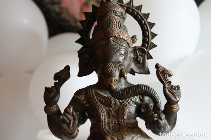 Arte: Ganesh en bronce - Foto 2