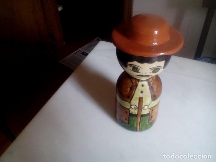 Arte: Figura porcelana r&uacute;stica - Foto 1