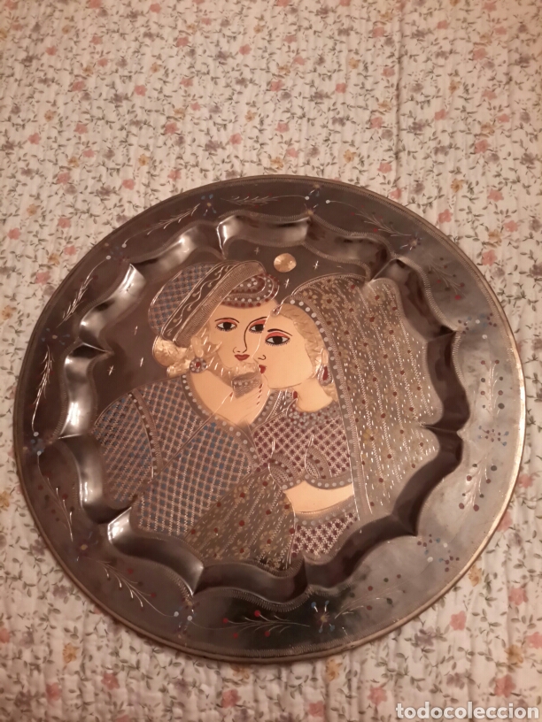 Arte: Gran plato arabe - Foto 1