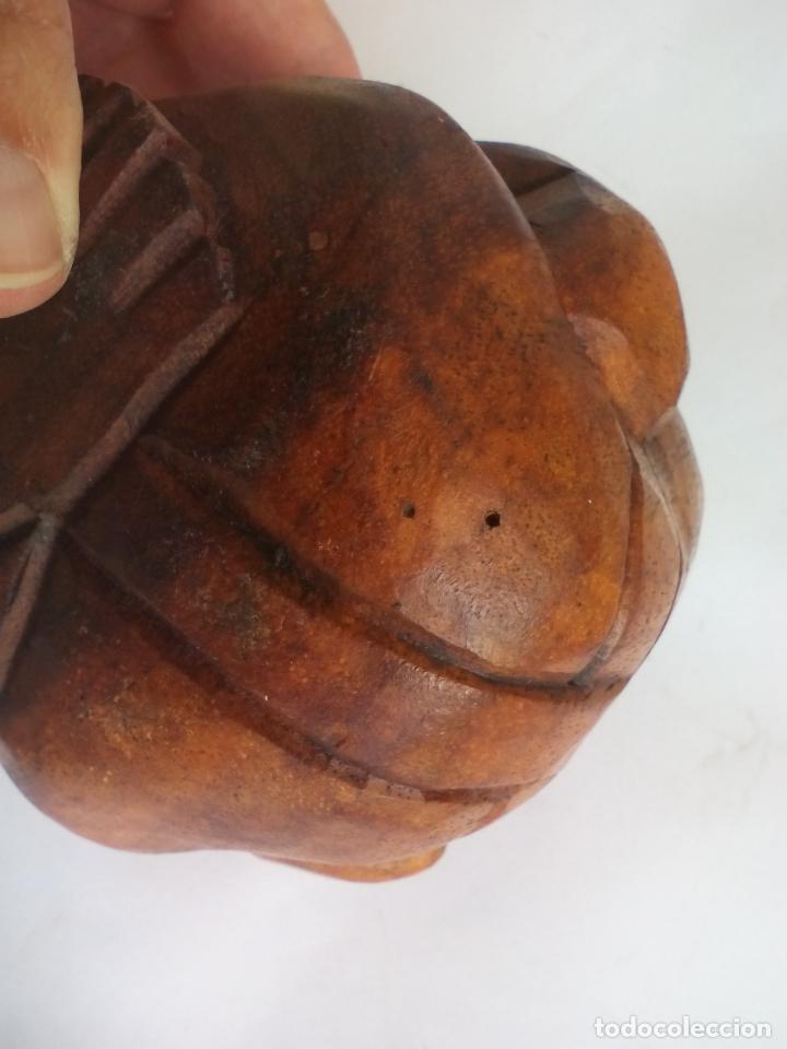 Arte: TALLA DE MADERA DE EL LLANTO DE BUDA - Foto 5