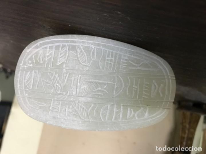 Arte: Escarabajo egipcio de Jade - Foto 3