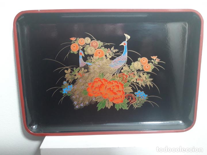 Arte: Bandeja papel mache japonesa - Foto 1