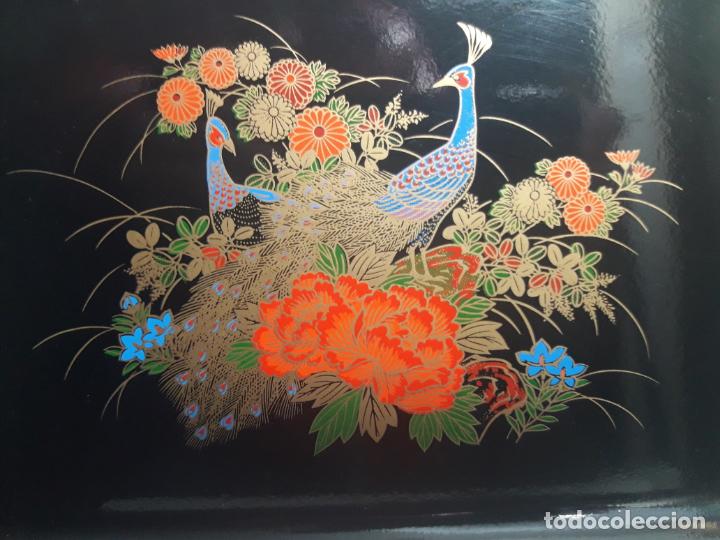 Arte: Bandeja papel mache japonesa - Foto 2