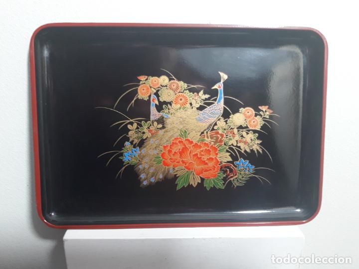 Arte: Bandeja papel mache japonesa - Foto 1