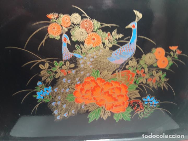 Arte: Bandeja papel mache japonesa - Foto 2