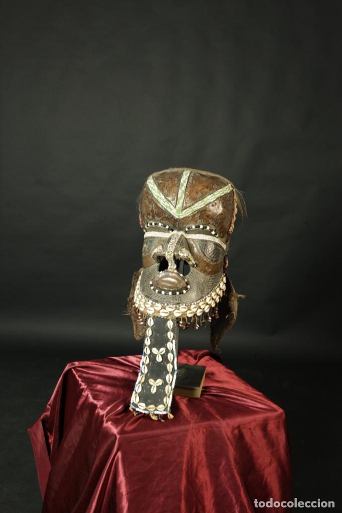 Arte: M&aacute;scara Real Kuba de la Rep Dem del Congo - Foto 3