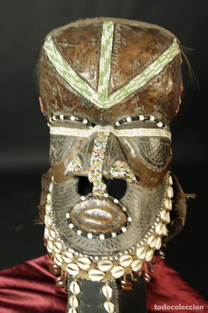 Arte: M&aacute;scara Real Kuba de la Rep Dem del Congo - Foto 4
