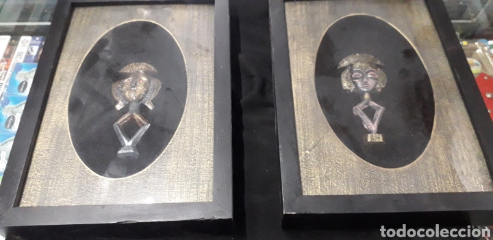 Arte: 2 cuadros aztecas - Foto 1
