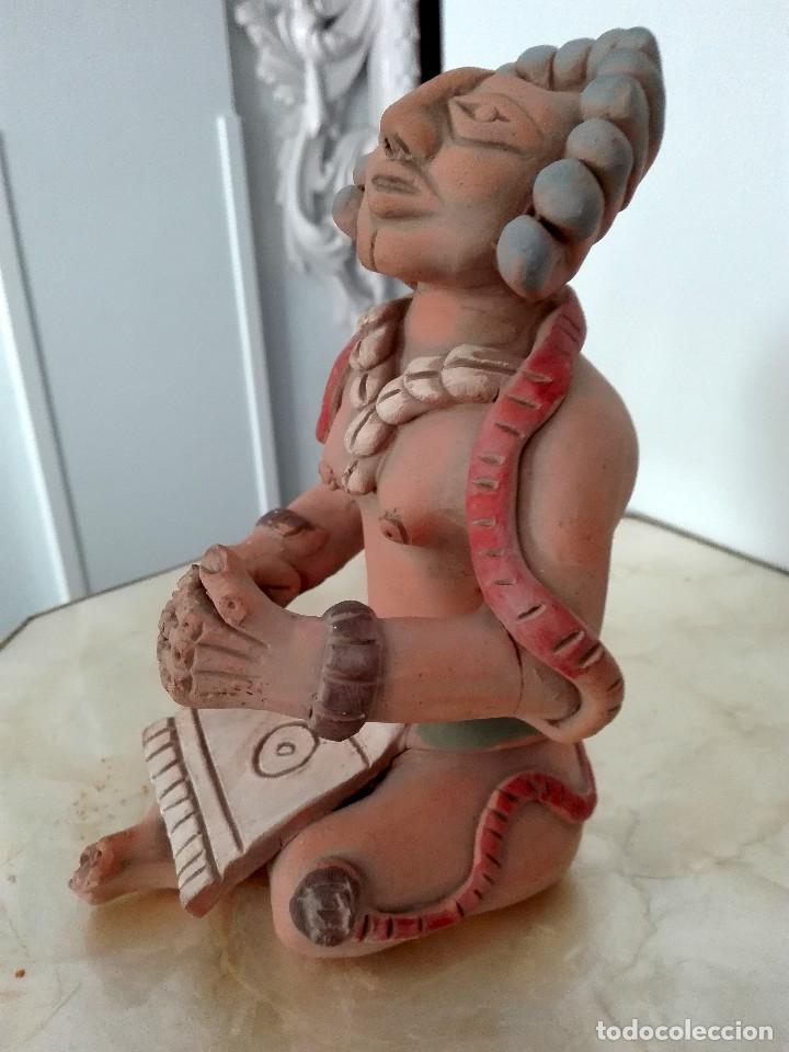 Arte: FIGURA AZTECA TERRACOTA - Foto 5
