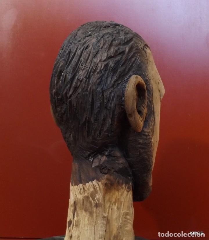 Arte: CABEZA. TALLA MADERA - Foto 5