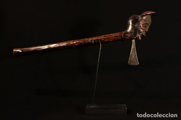 Arte: Hacha de prestigio Tchokwe. - Foto 2