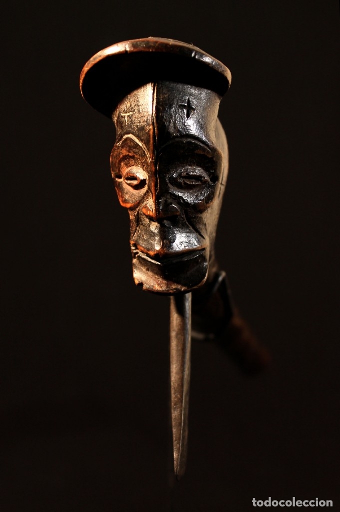 Arte: Hacha de prestigio Tchokwe. - Foto 5