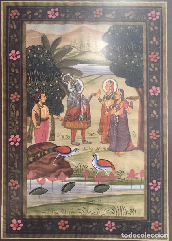 Arte: CUADRO SEDA INDIA - Foto 2