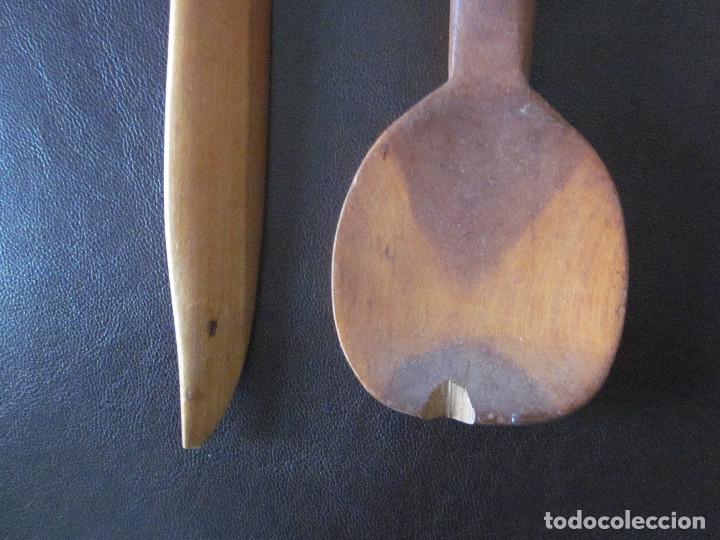 Arte: PAR DE CUBIERTOS AFRICANOS - Foto 6