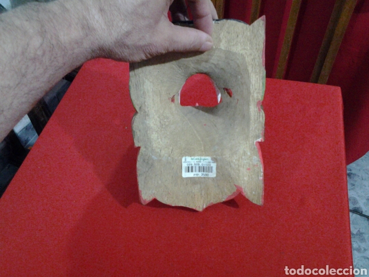 Arte: Mascara de drag&oacute;n en madera - Foto 10