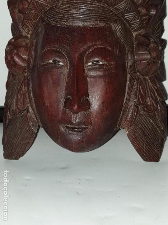 Arte: MASCARA DE MADERA CHINA - Foto 2