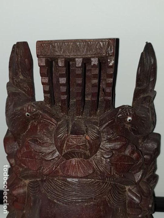 Arte: MASCARA DE MADERA CHINA - Foto 3