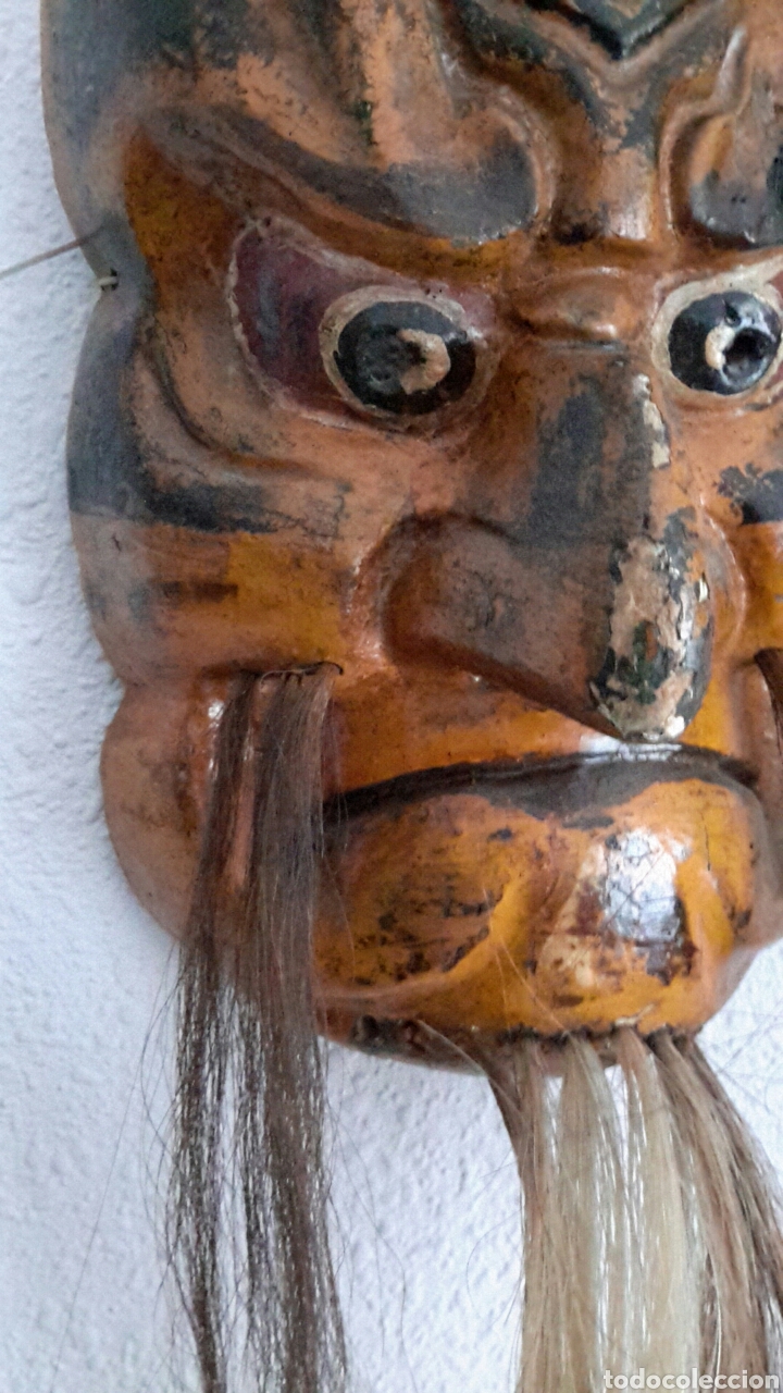 Arte: M&Aacute;SCARA JAPONESA. MADERA - Foto 5