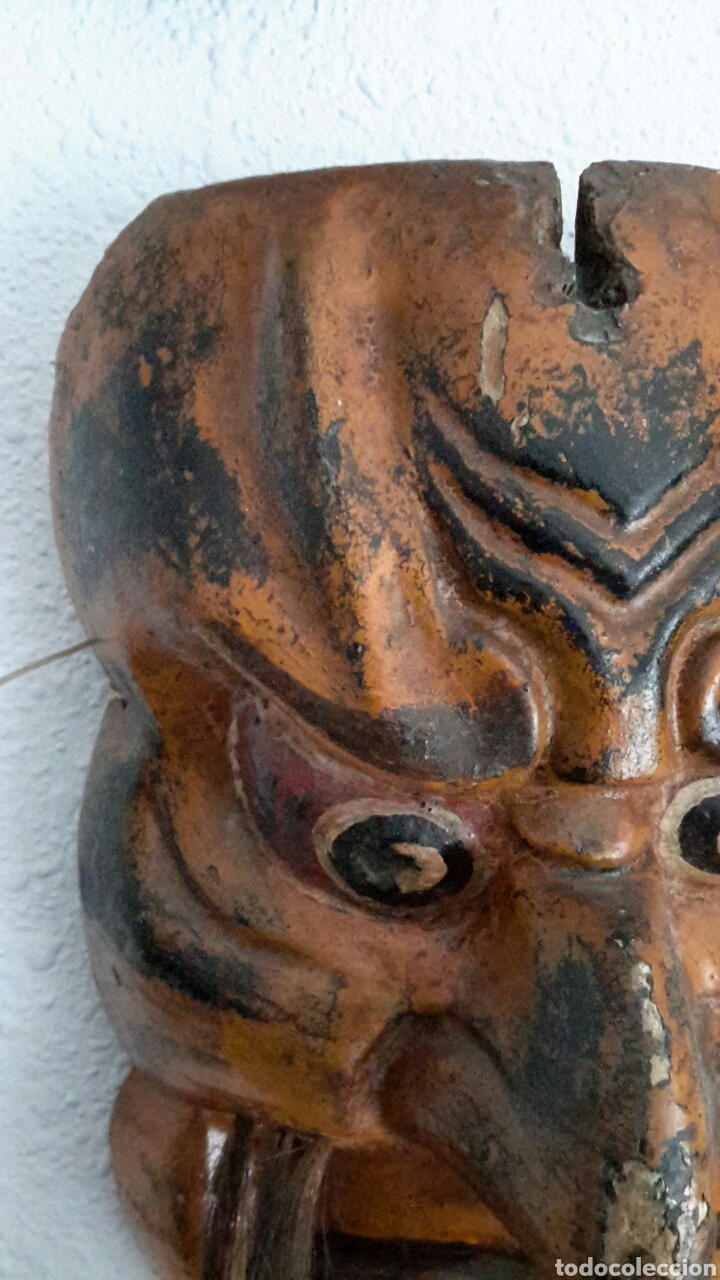 Arte: M&Aacute;SCARA JAPONESA. MADERA - Foto 6