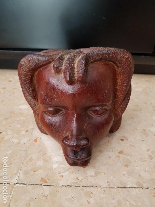 Arte: Talla Cabeza Africana - Foto 10