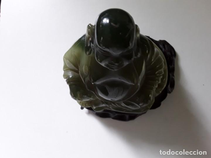 Arte: Buda simil jade sobre peana - Foto 10