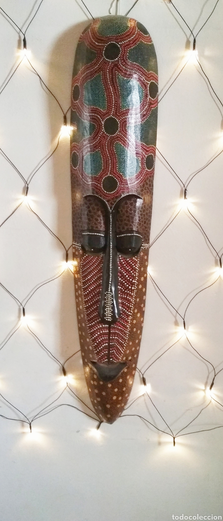 Arte: m&aacute;scara madera - Foto 1