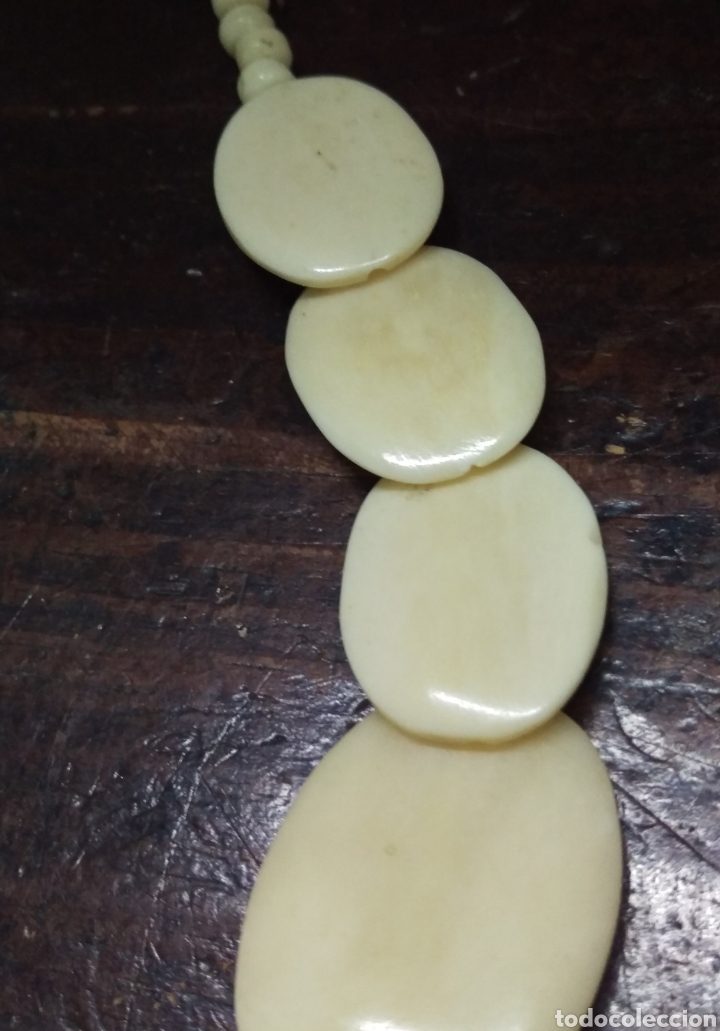 Arte: Collar de hueso tallado - Foto 4