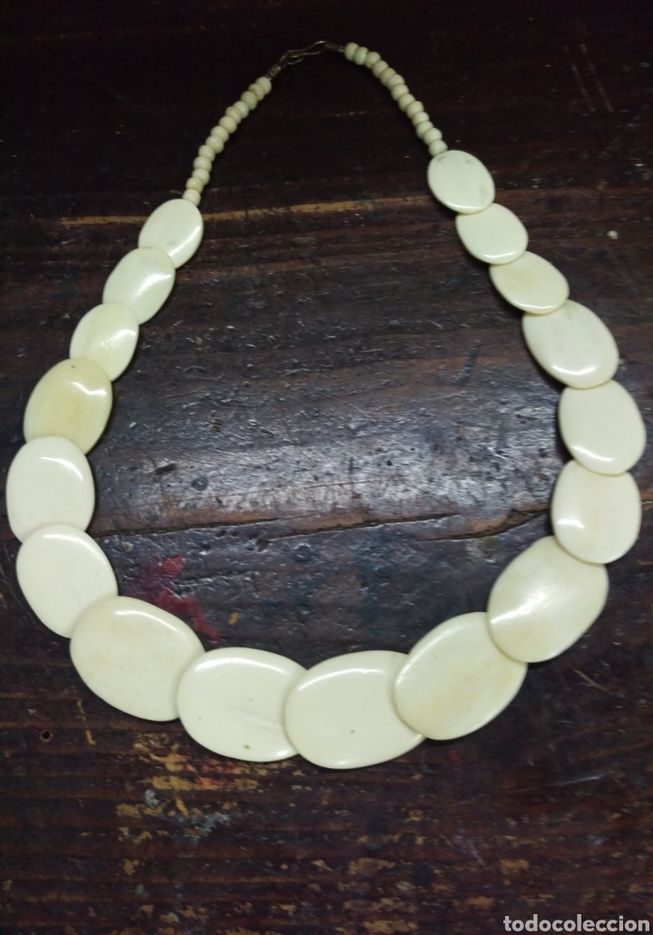 Arte: Collar de hueso tallado - Foto 7