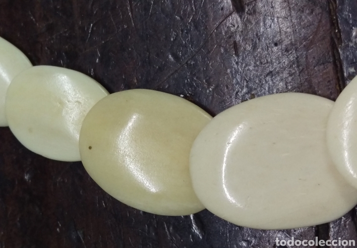 Arte: Collar de hueso tallado - Foto 8