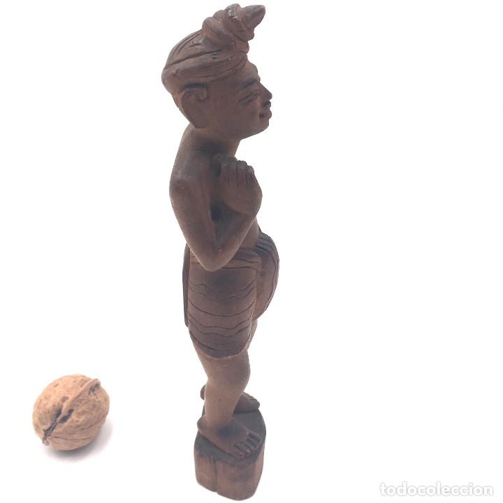 Arte: figura madera india - Foto 1
