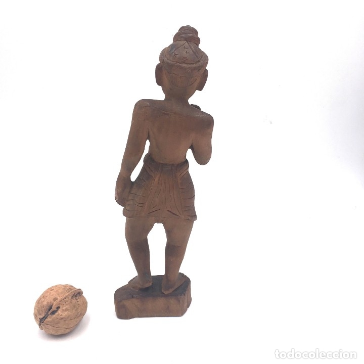 Arte: figura madera india - Foto 2