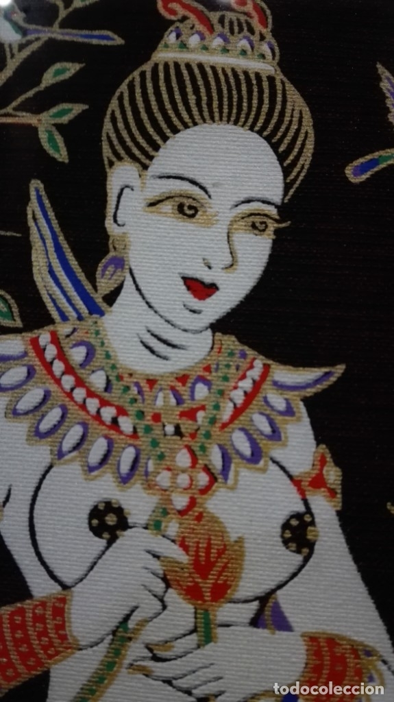 Arte: Seda tailandesa pintado a mano - Foto 2