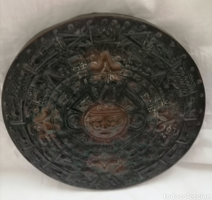 Arte: Calendario Azteca de Laton. - Foto 3