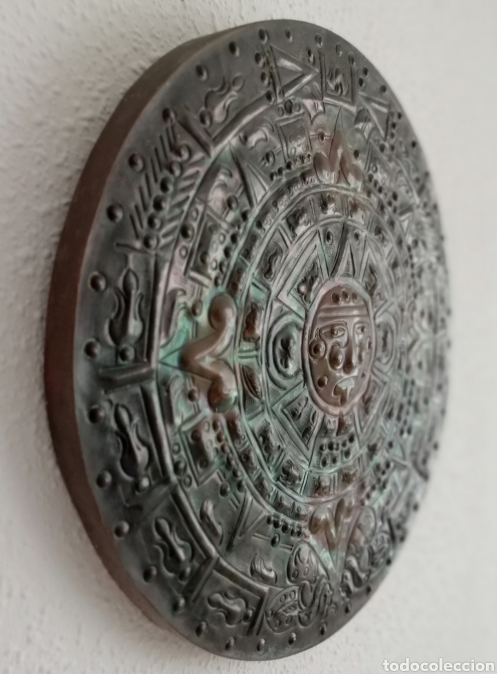 Arte: Calendario Azteca de Laton. - Foto 4
