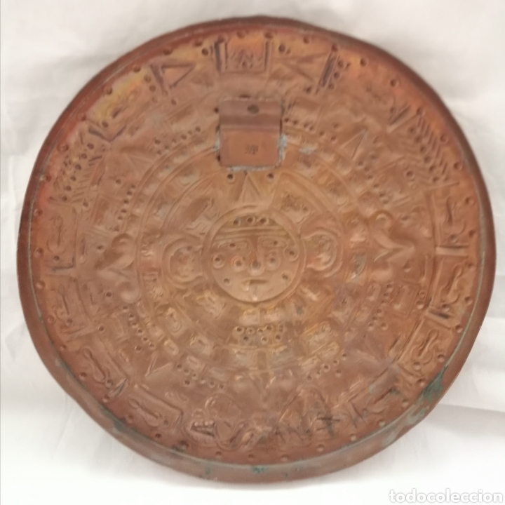 Arte: Calendario Azteca de Laton. - Foto 6