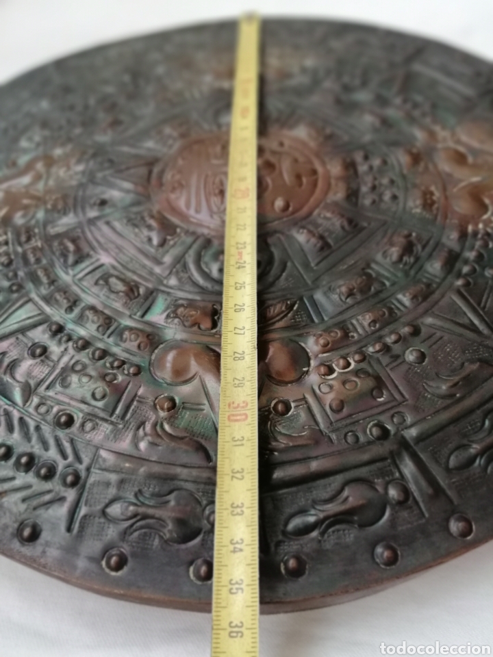 Arte: Calendario Azteca de Laton. - Foto 8