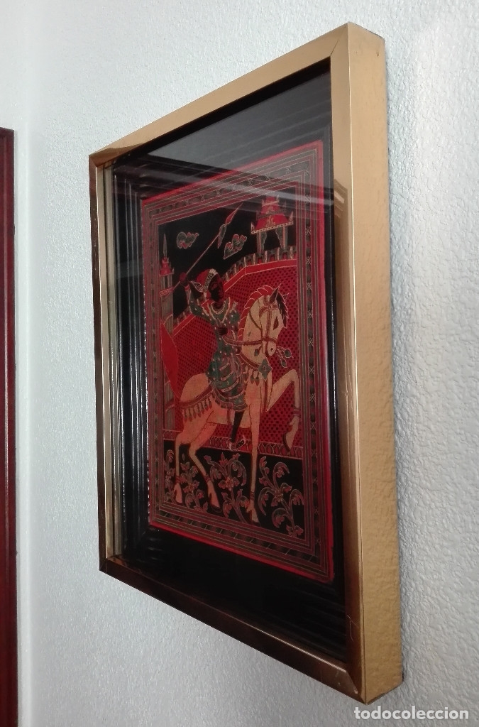 Arte: Cuadro tabla tailandesa lacada - Foto 6