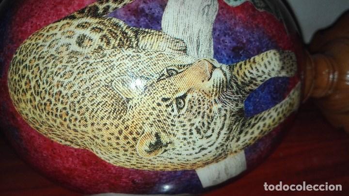 Arte: HUEVO DE AVESTRUZ DECORADO - Foto 9