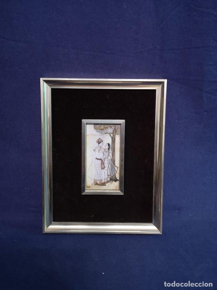 Arte: MINIATURA DEL RAJASTHAN - Foto 2
